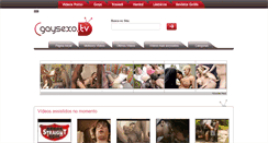 Desktop Screenshot of gaysexo.tv